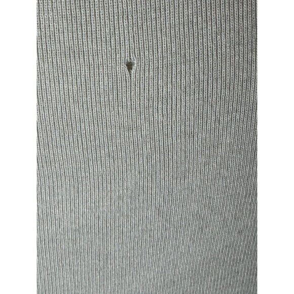 COS Sweater Women Small Ivory V Neck Cotton Blend Ribbed Lightweight Pullover - Picture 7 of 10